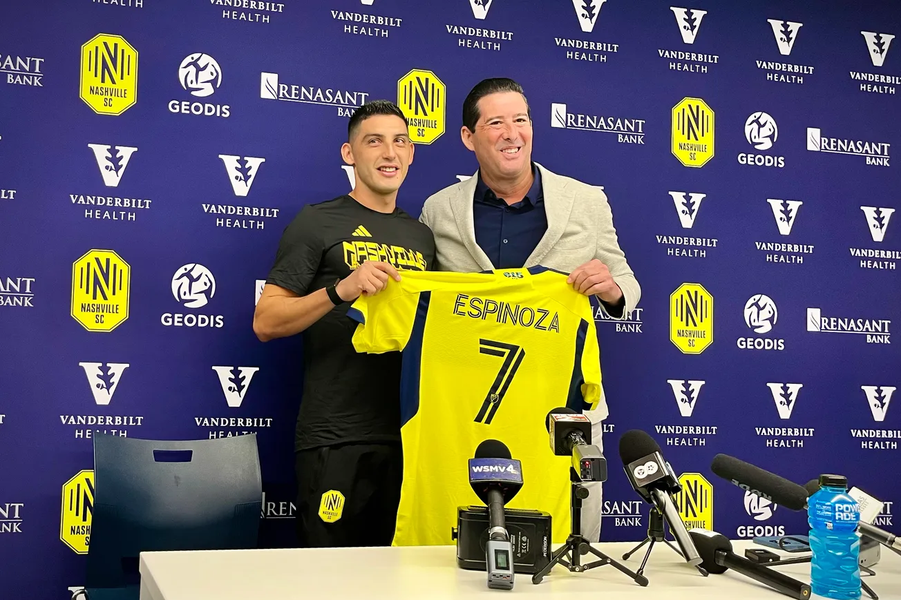 Cristian Espinoza: "Nashville was the right decision for me"